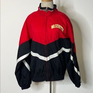 Starter 90’s Vintage Washington Redskins/Commanders x Wisconsin Badgers Jacket